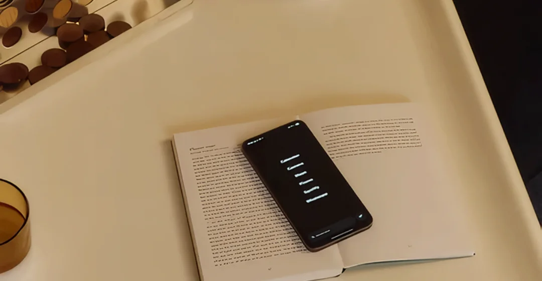 Imatge de Balance Phone sobre la taula