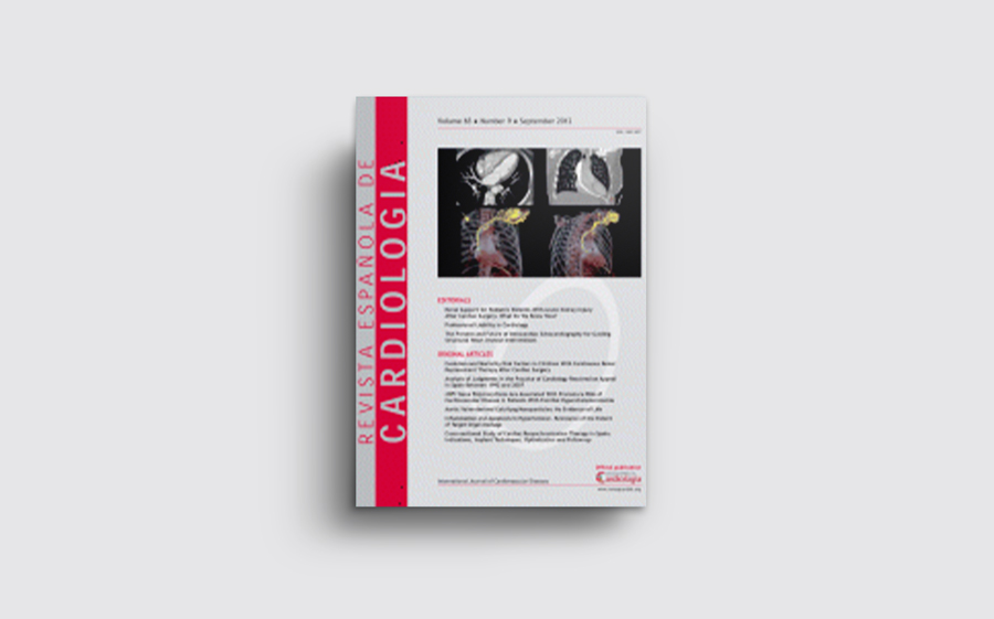 Portada del artículo impreso 