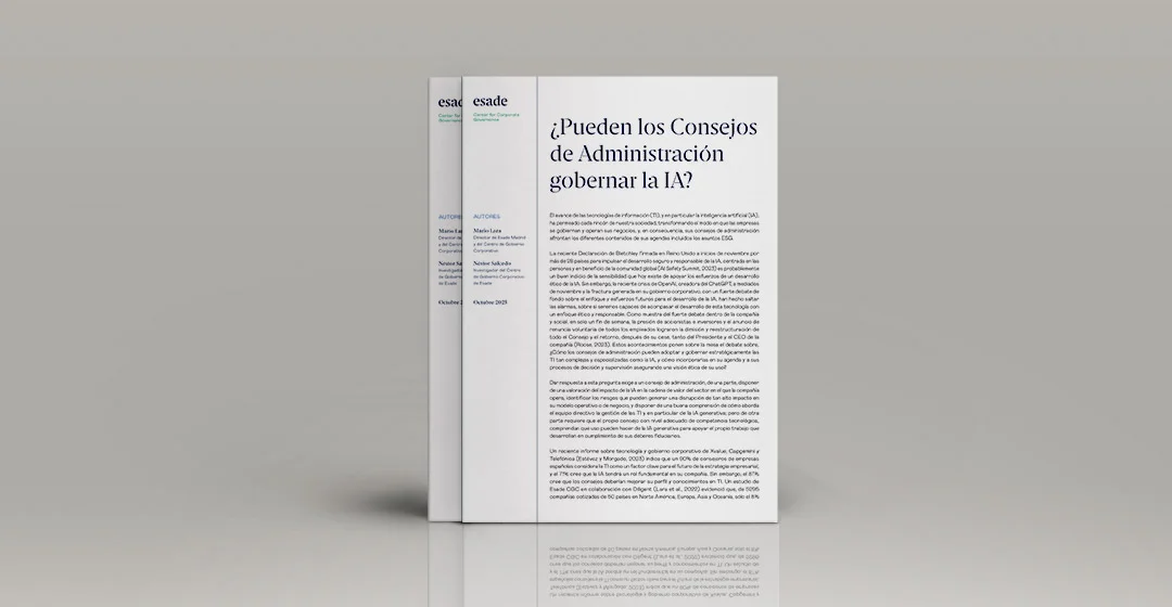 ¿Pueden los Consejos de Administración gobernar la IA?