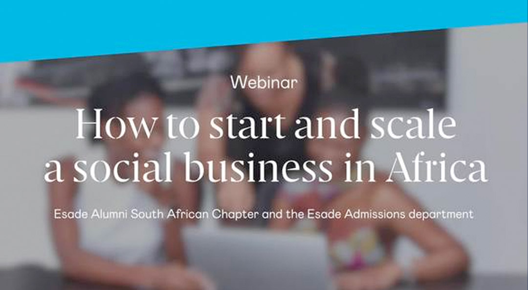 How to start and scale a social business in Africa
